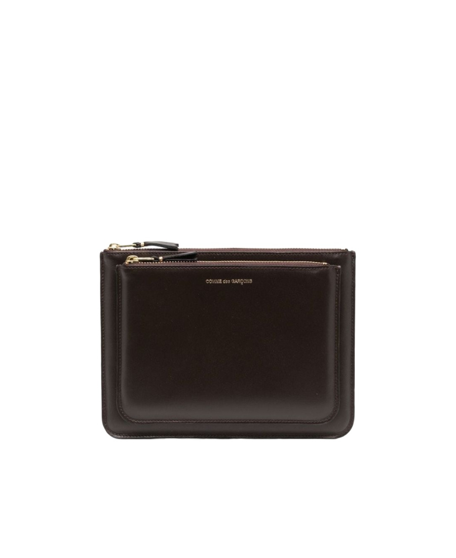 COMME DES GARÇONS COMME DES GARÇONS WALLET OUTSIDE POCKET DETAILED WALLET 