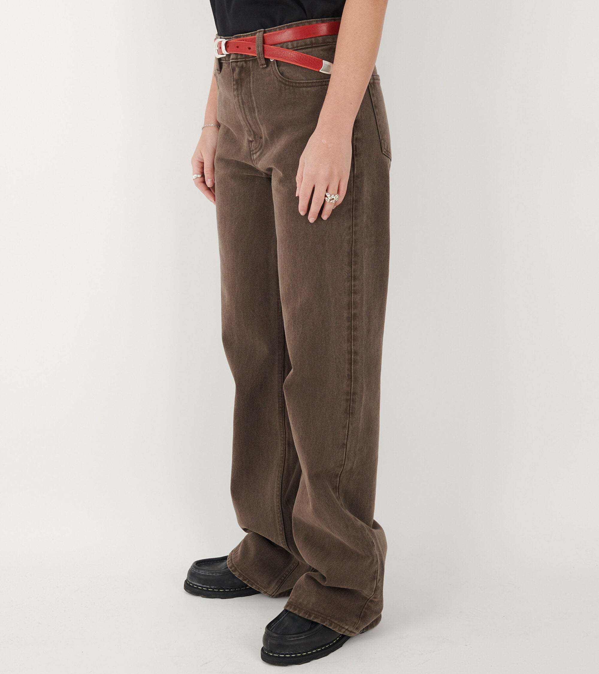 OUR LEGACY BELT LOOP DENIM TROUSERS