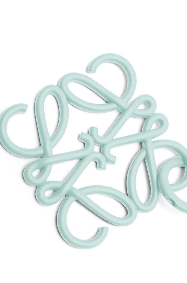 Loewe Anagram Pendant Key Chain In Blue