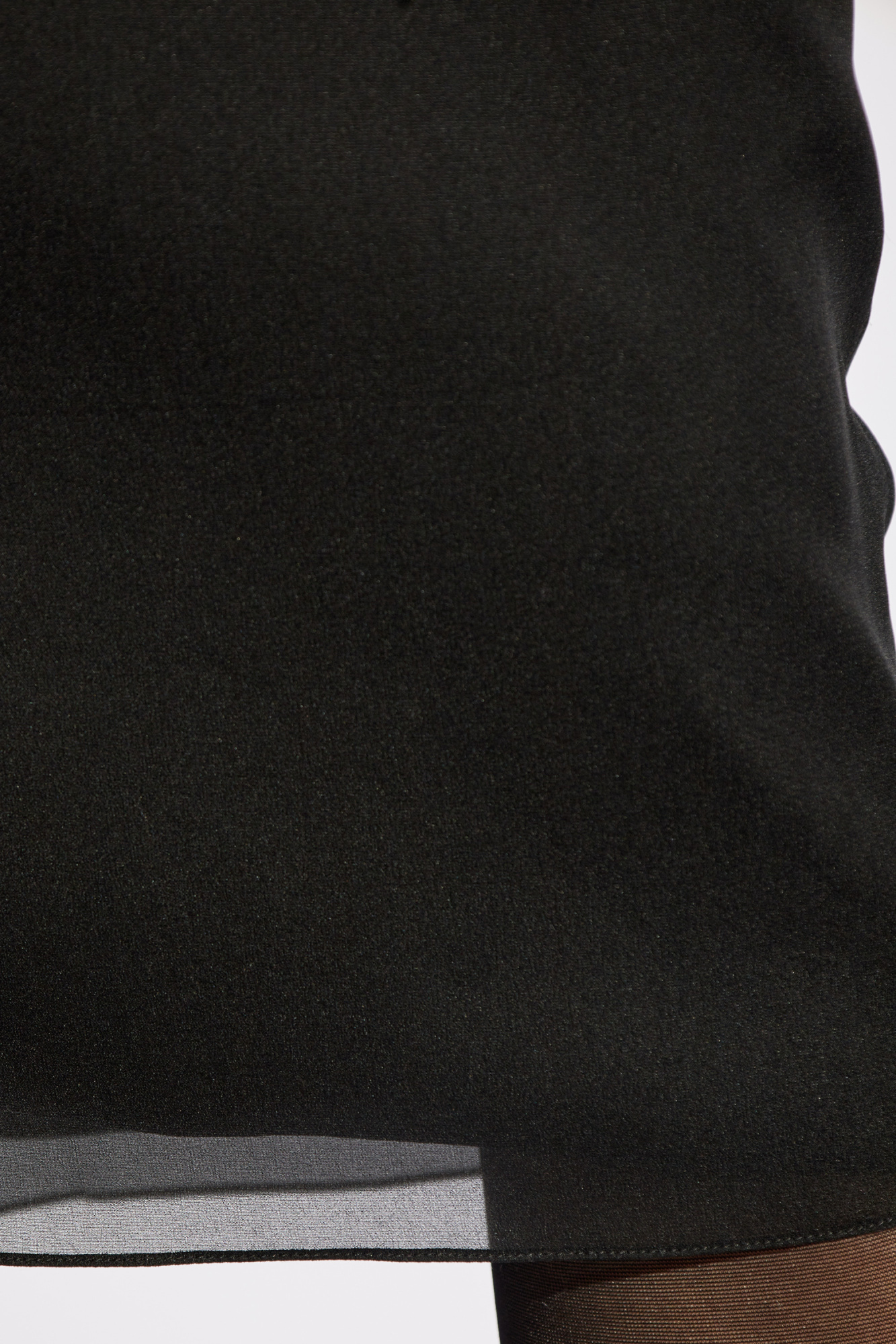 Dolce & Gabbana Zipper Skirt In Black