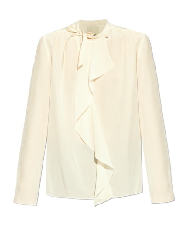 Isabel Marant Long-sleeved Shirt In White
