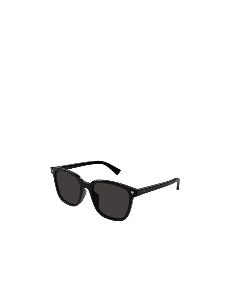 Bottega Veneta Geometric Frame Sunglasses In Black
