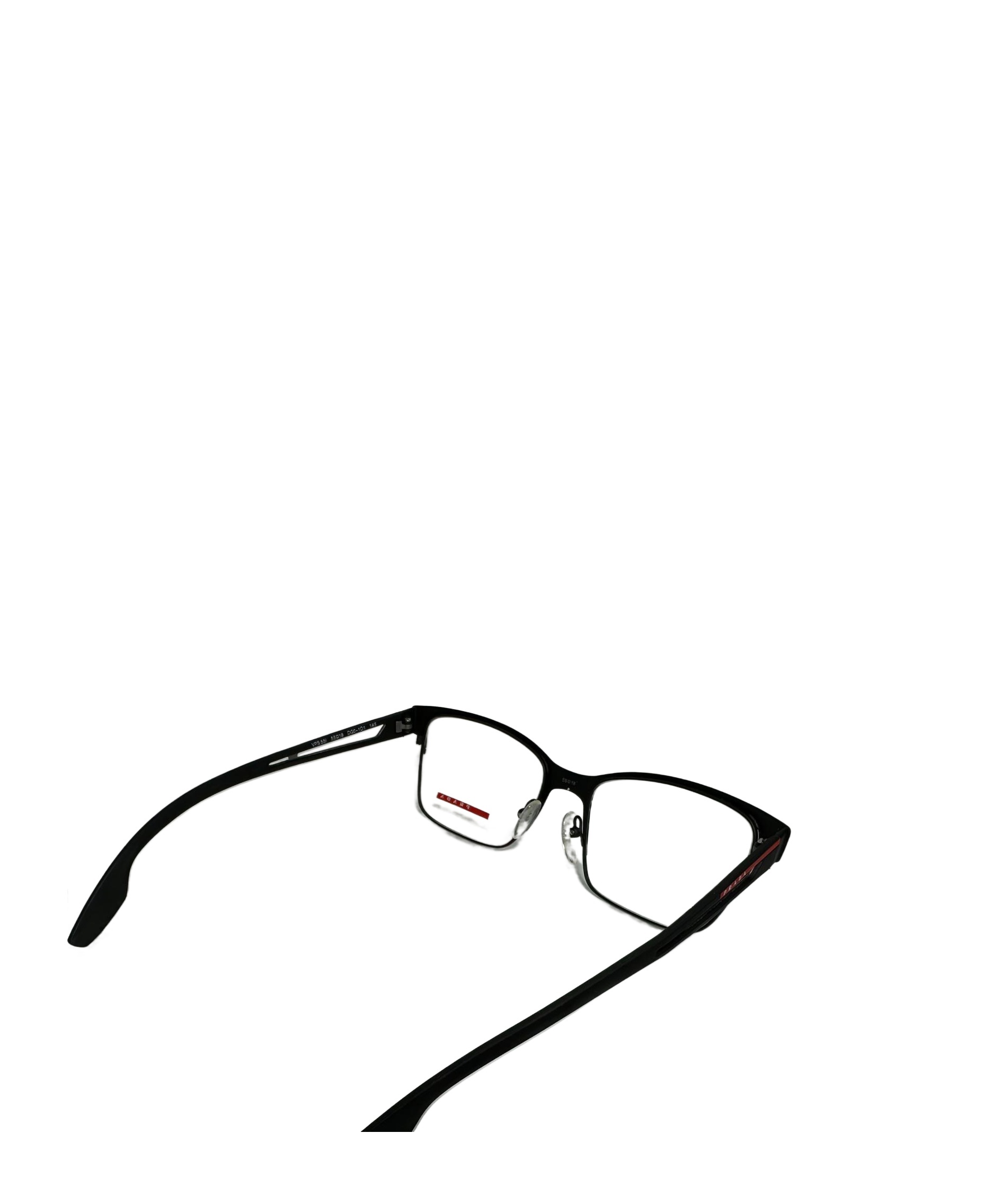 Prada Logo Flat Mirror In White