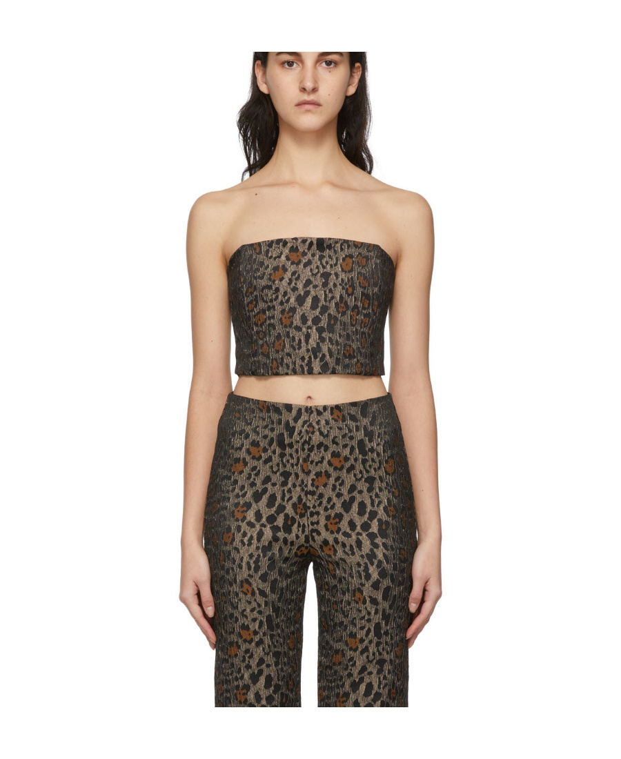 Ksubi Logo Print Tube Top In Multicolor