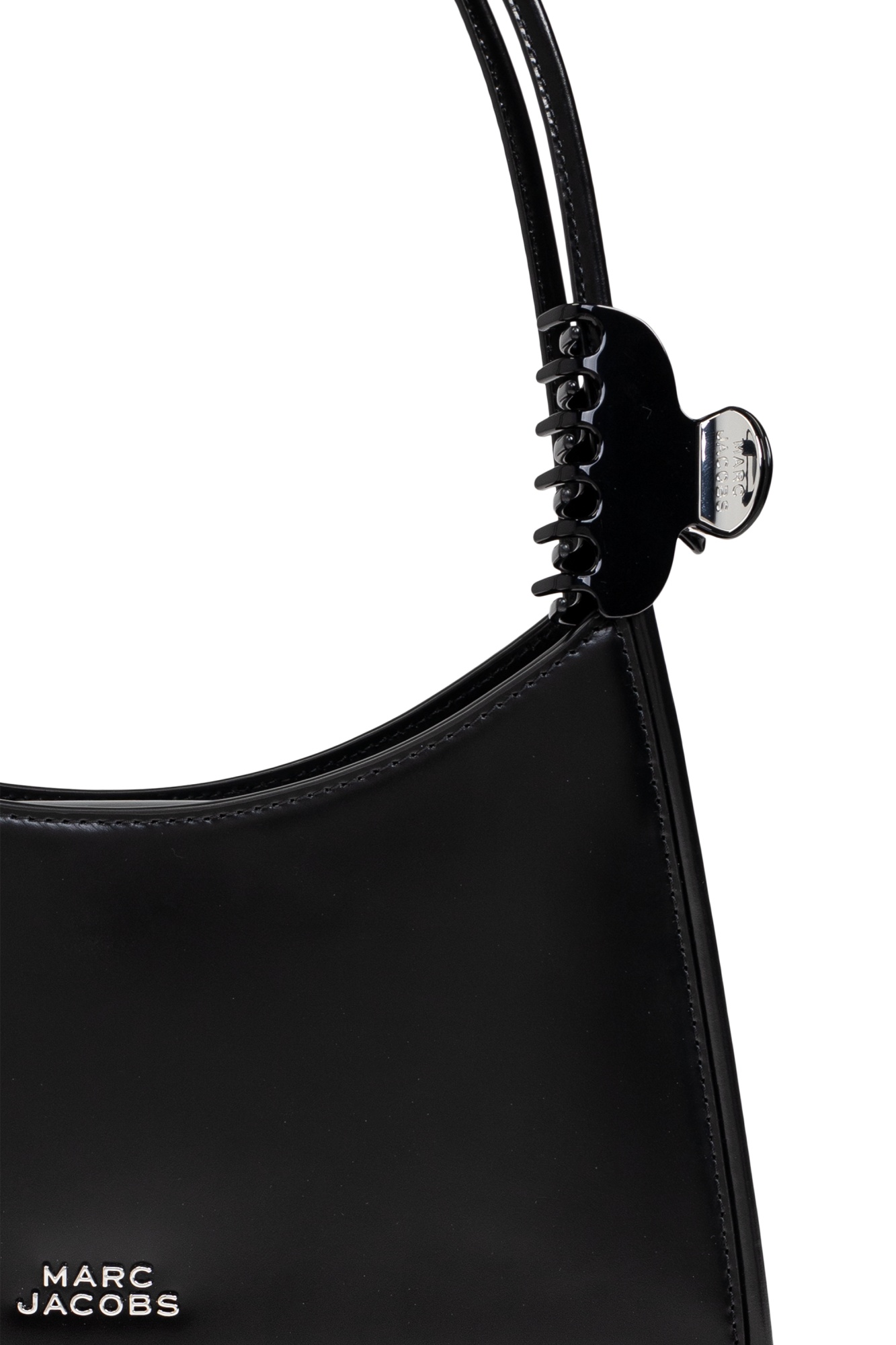 Marc Jacobs The Claw Clip Leather Shoulder Bag
