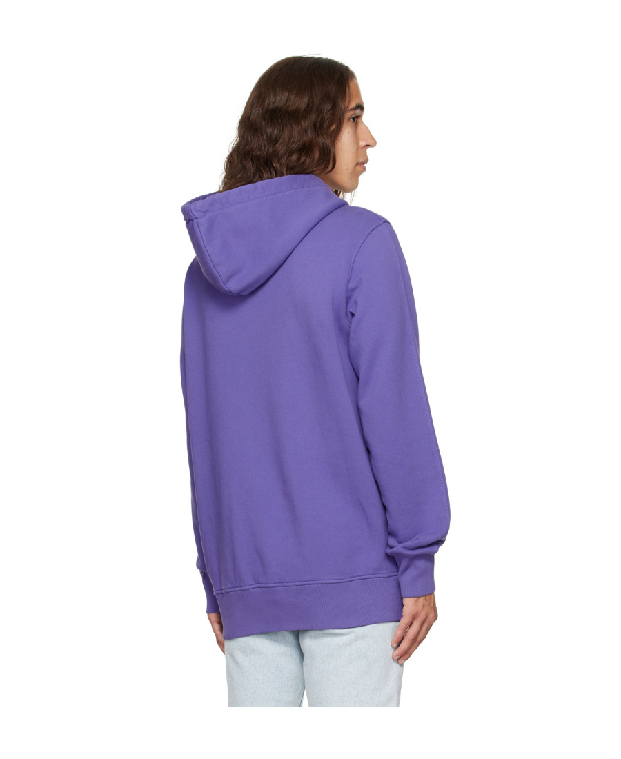 Alyx Drawstring Pullover Hoodie In Purple