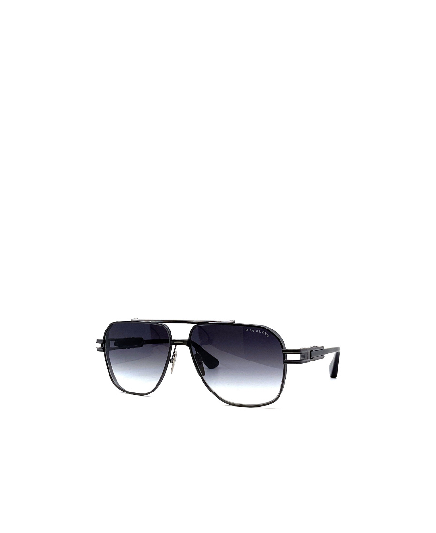 Dita Eyewear Kudru Pilot-frame Sunglasses In Black