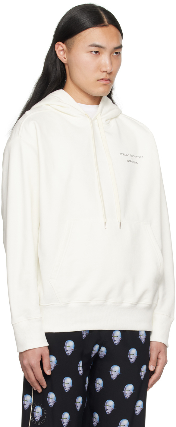 Stella Mccartney Hoodie In White