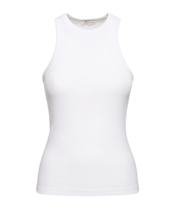 Anine Bing Round Neck Sleeveless Vest