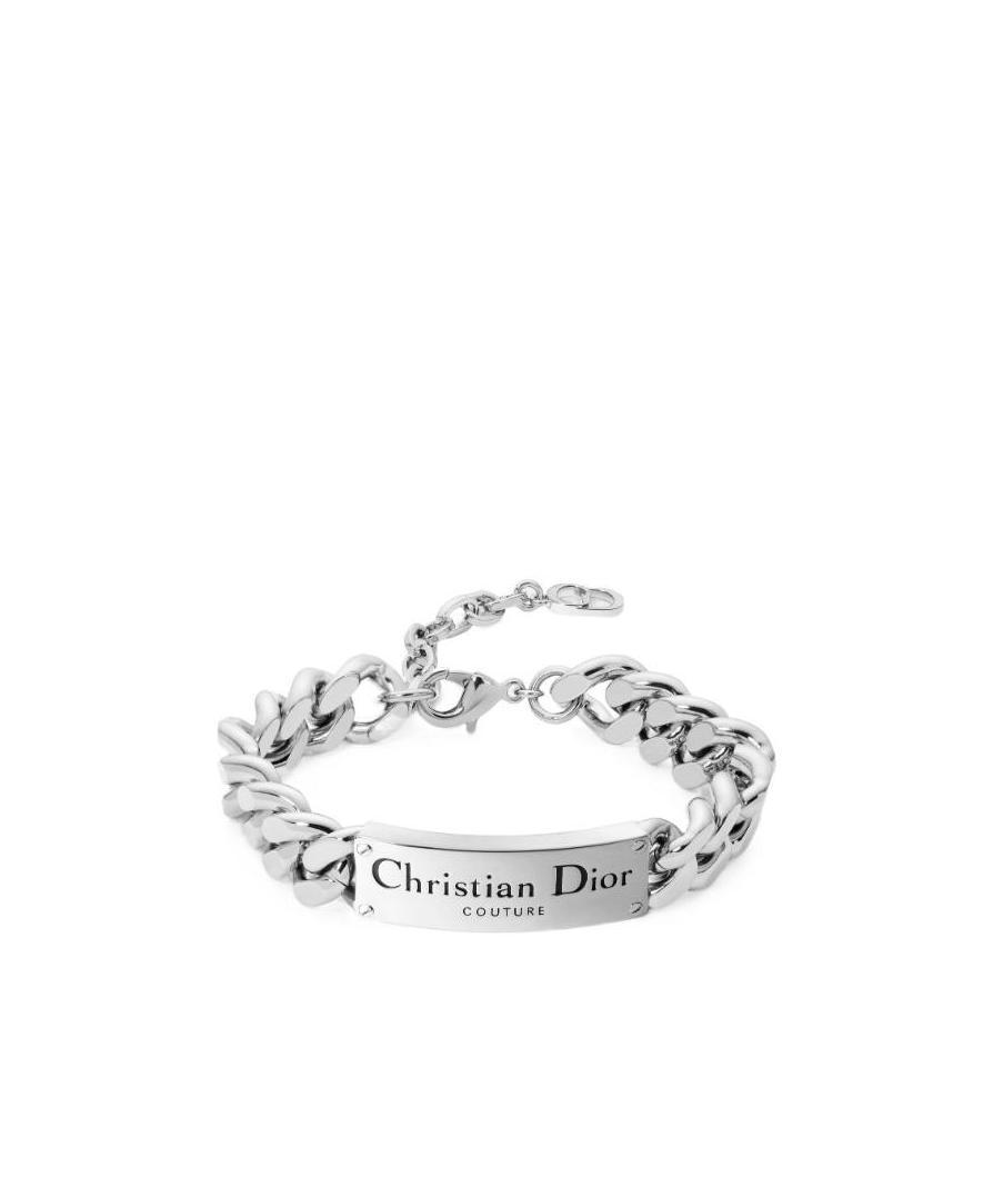 Dior Chain Bracelet In White