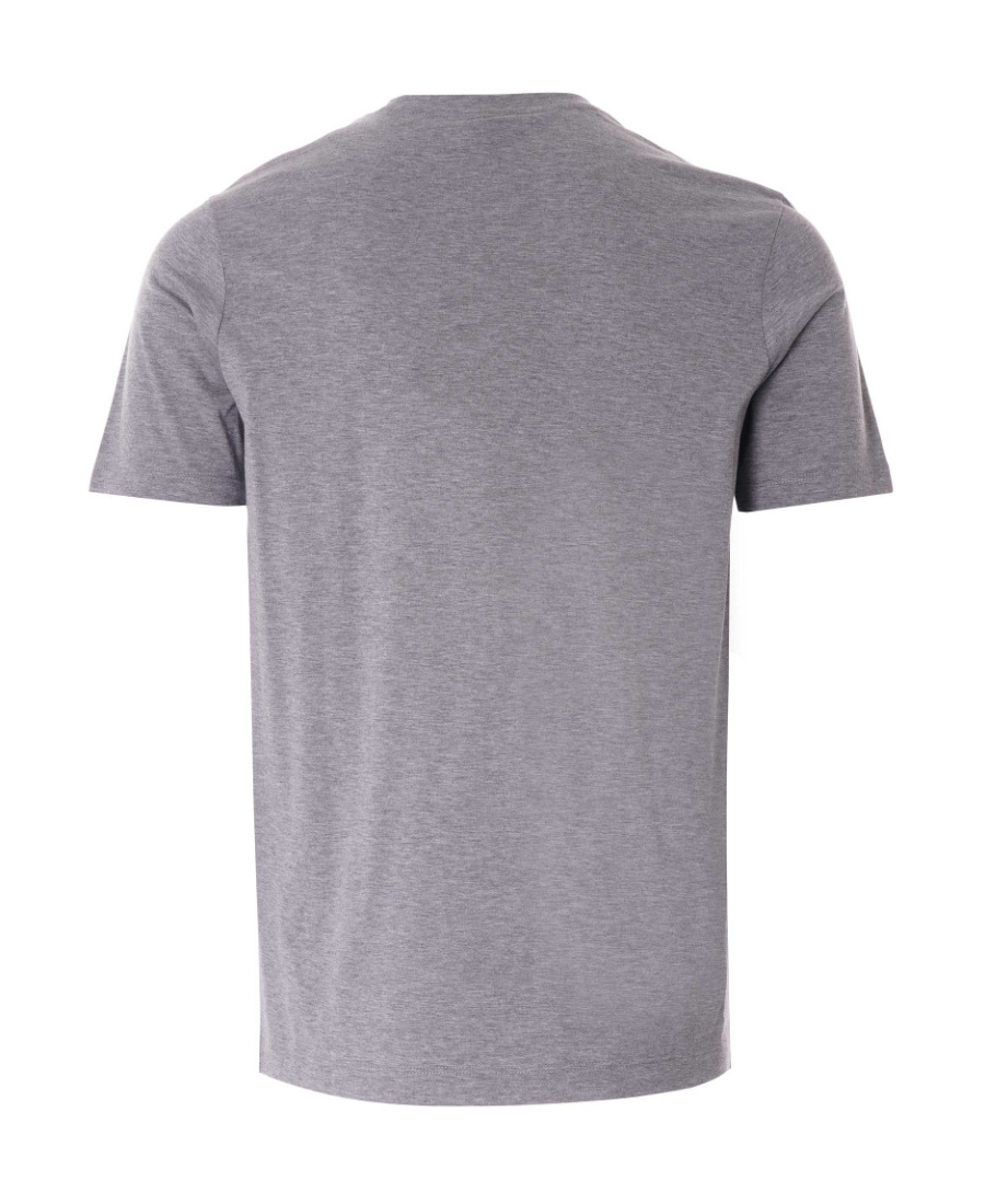 Paul & Shark Logo-patch Cotton T-shirt In Gray
