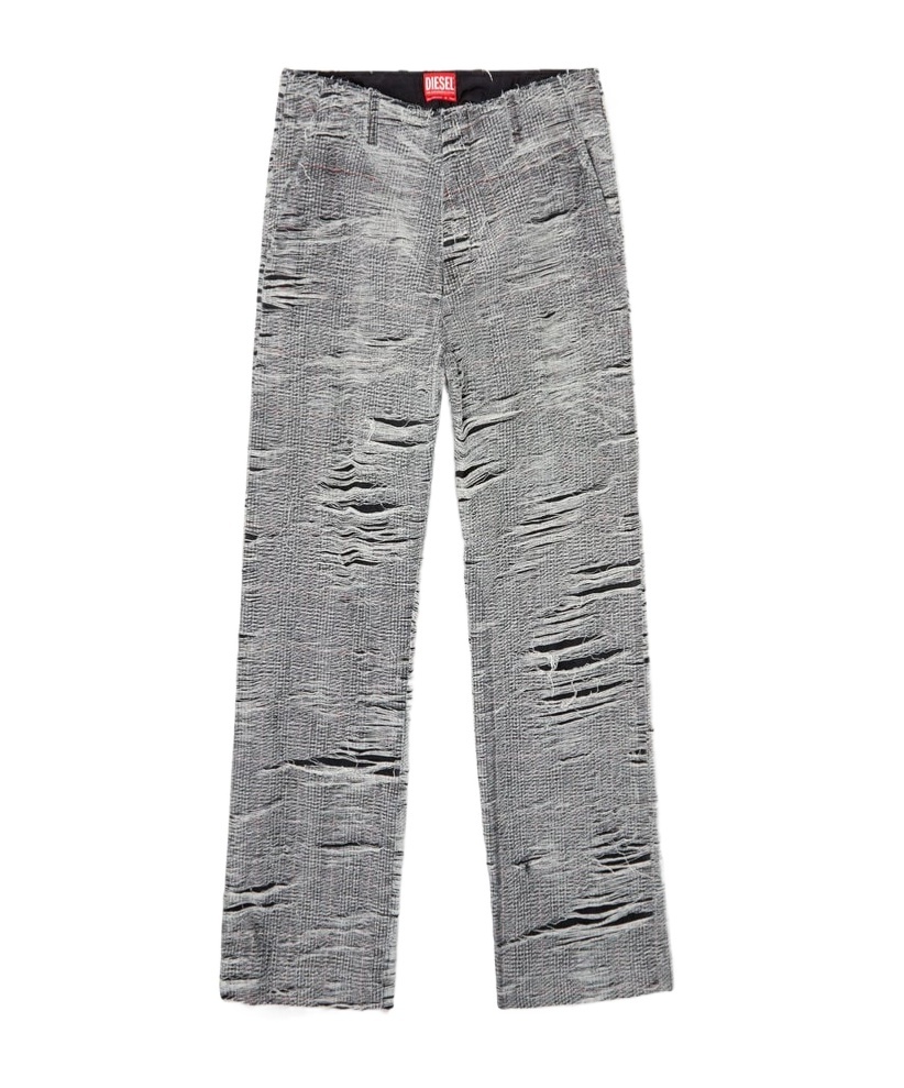 Diesel Relaxed Jeans D-boix 0cmbr In Gray