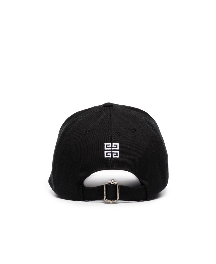 Givenchy Logo-embroidered Baseball Cap In Black