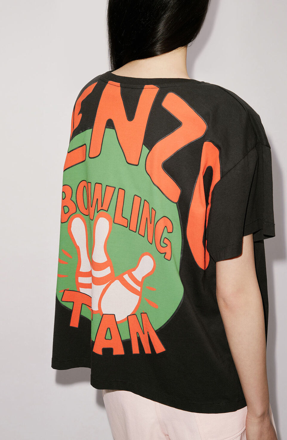 KENZO KENZO GRAPHIC PRINTED CREWNECK T-SHIRT