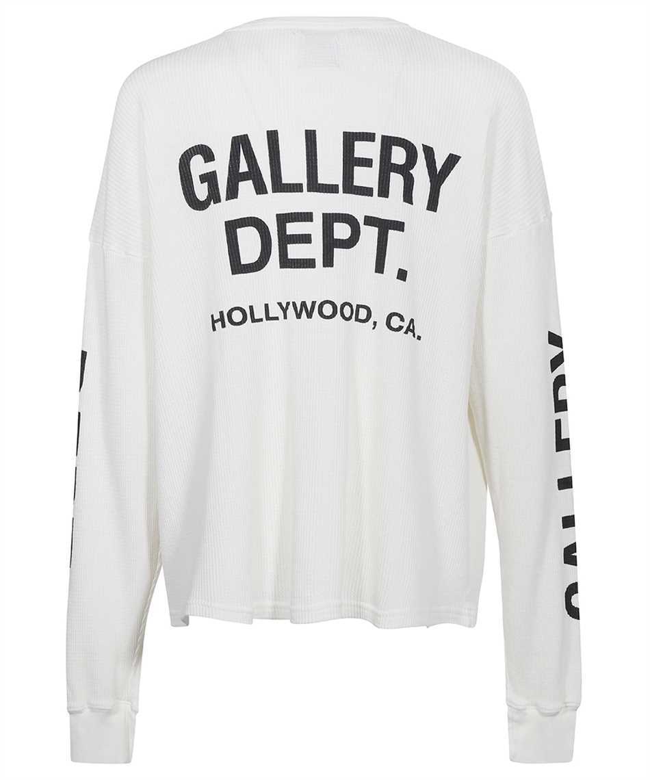 Gallery Dept. Round Collar Long Sleeve Sweater In White