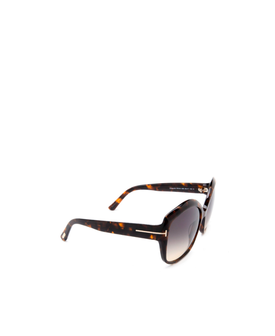 Tom Ford Logo Sunglasses In Black