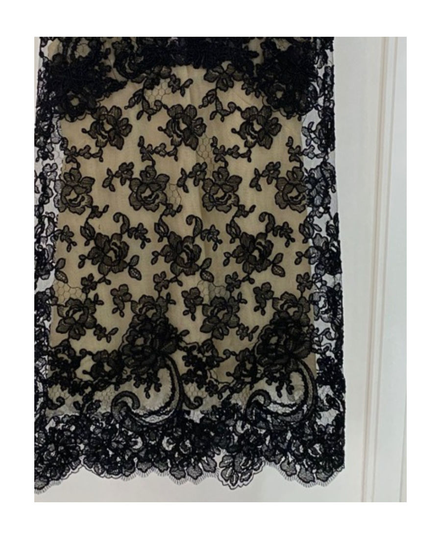 Ermanno Scervino Embroidered Detail Dress In Black