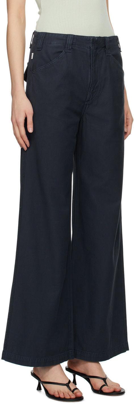Citizens Of Humanity Navy Paloma Trousers