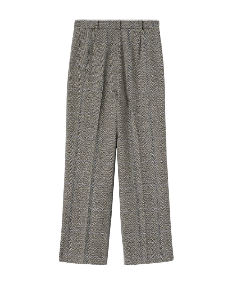 Loro Piana Barbed Straight-leg Trousers In Gray