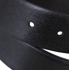 EMPORIO ARMANI LOGO PIN BUCKLE BELT