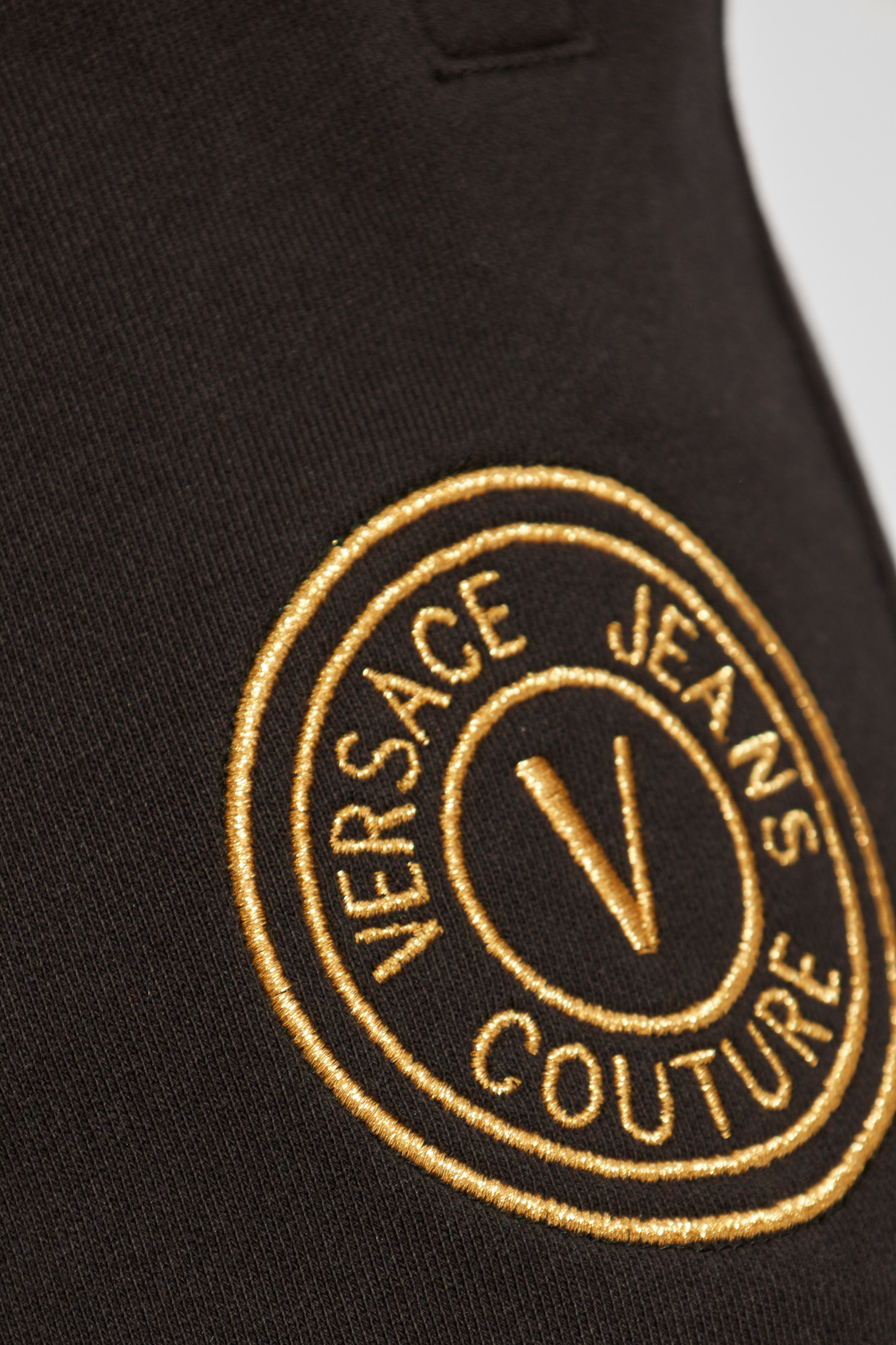 Versace Jeans Drawstring Sweatpants In Black