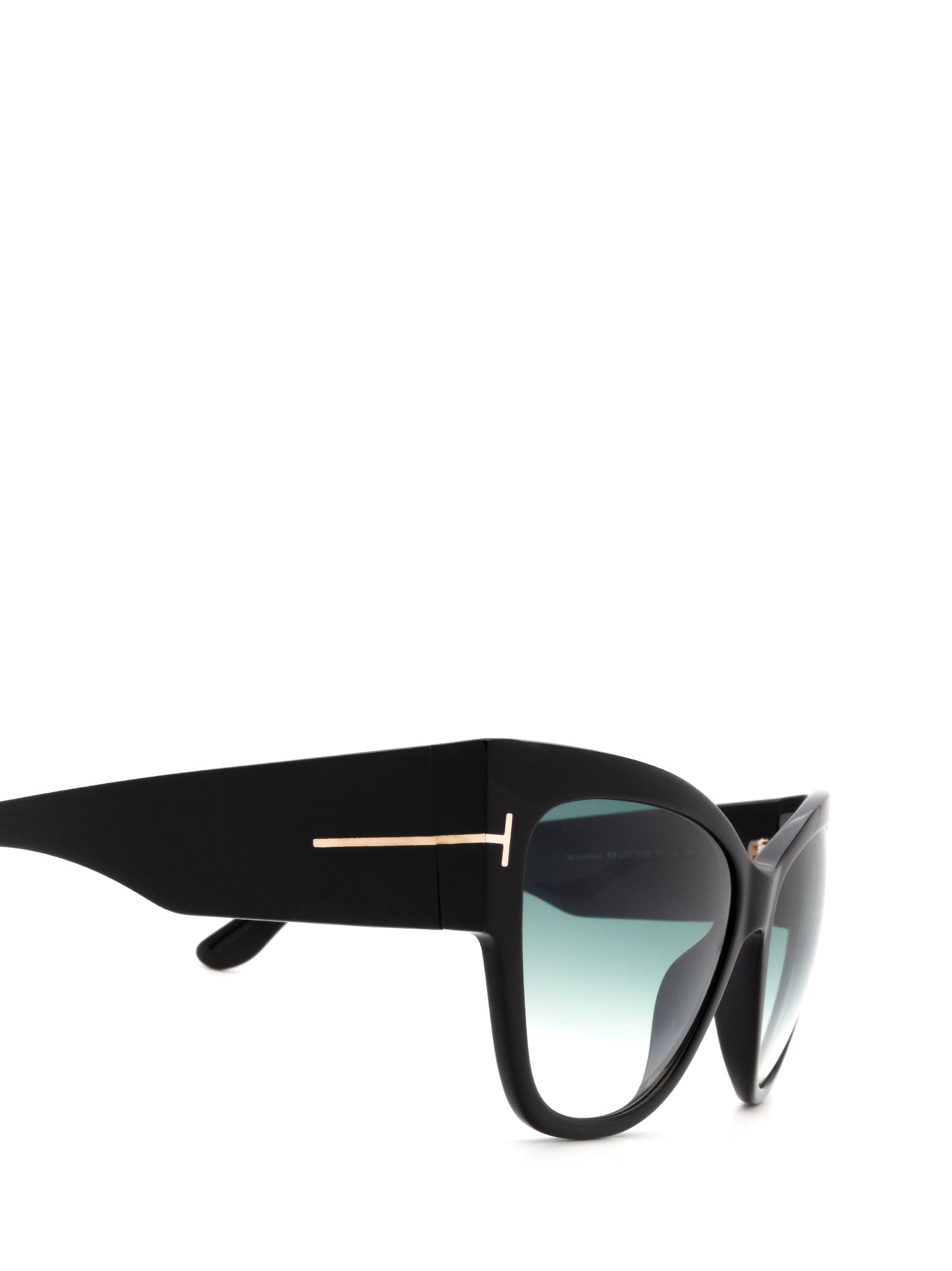 Tom Ford Eyewear Anoushka Cat Eye Sunglasses In Green