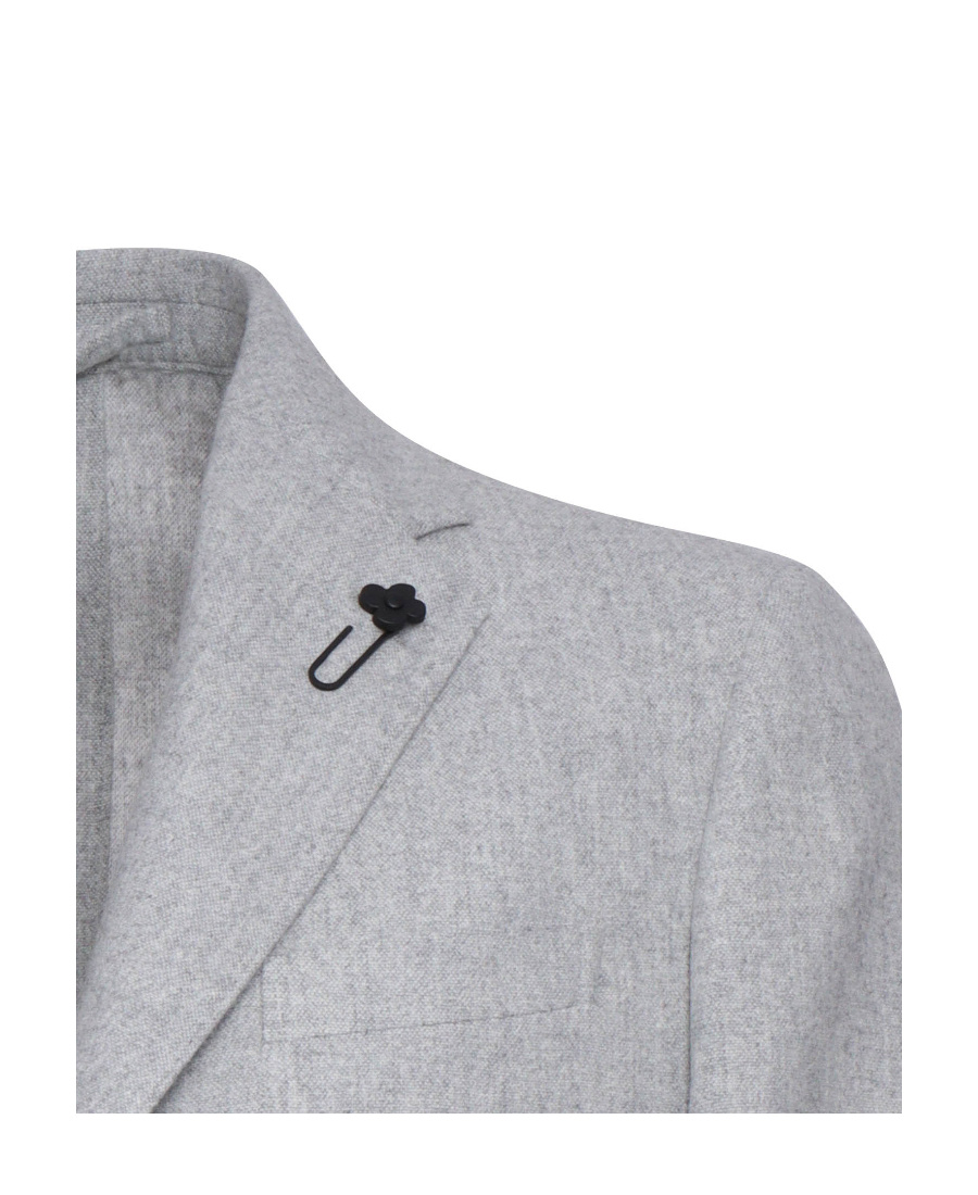 Lardini Cashmere Jacket In Gray
