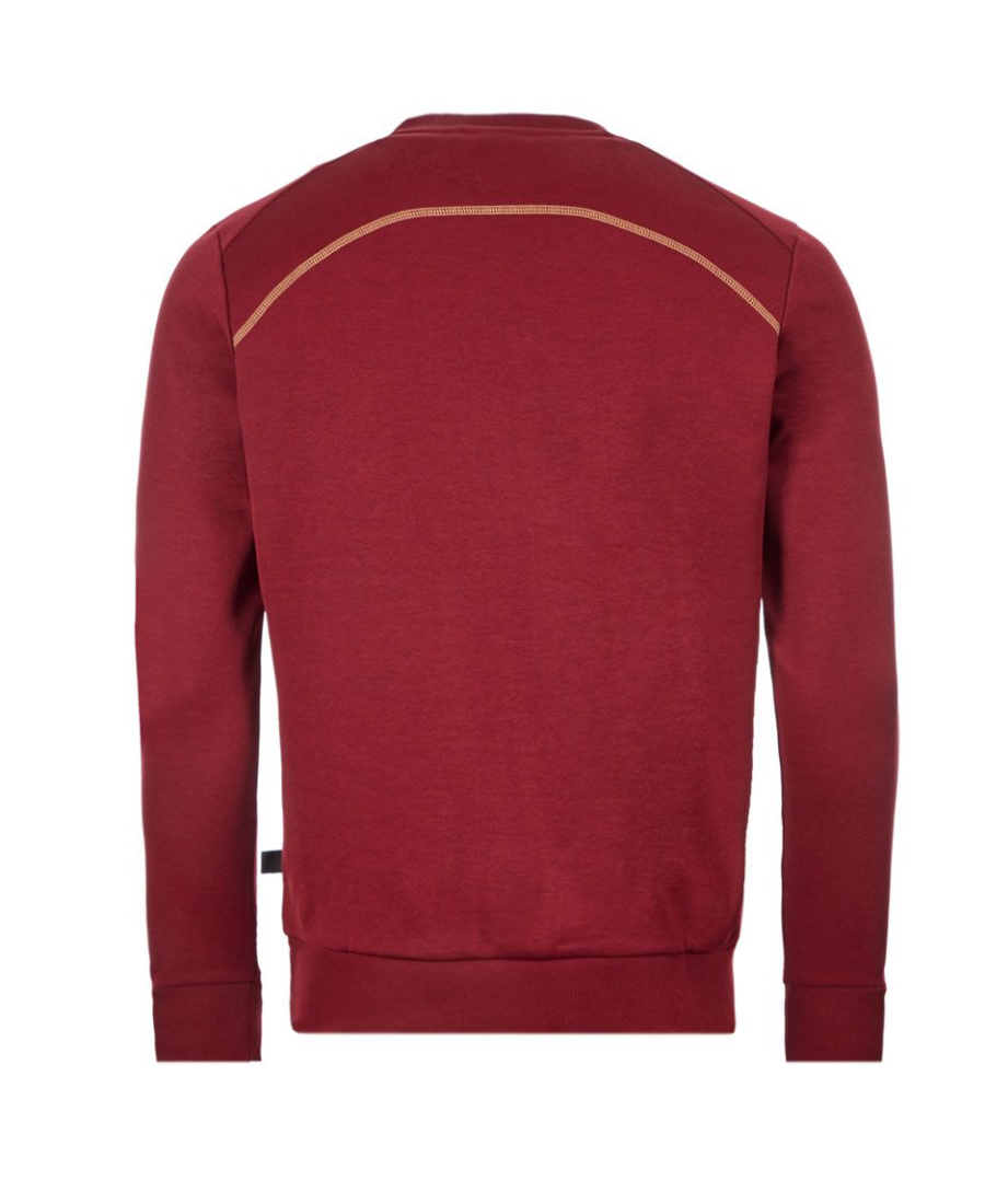 HUGO BOSS ROUND-NECKED LOGO SWEATER