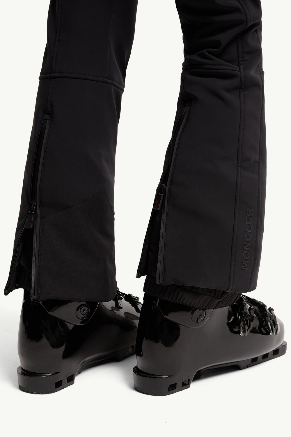 Moncler Grenoble High Neck Sleeveless Ski Jumpsuit In Black