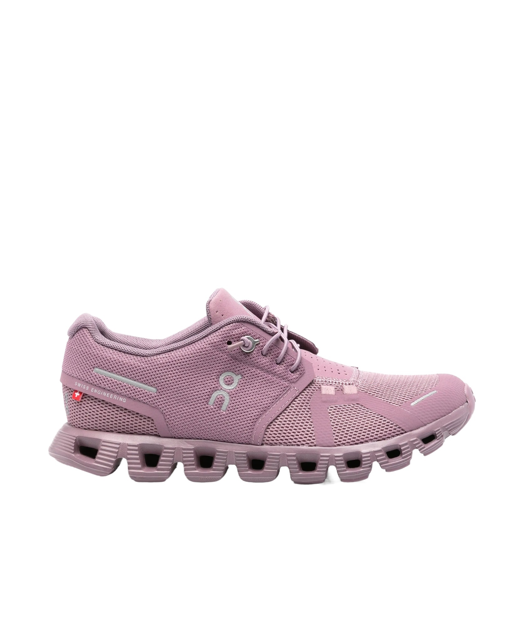 Shop On Running Cloud 5 Debossed-logo Sneakers In Pink