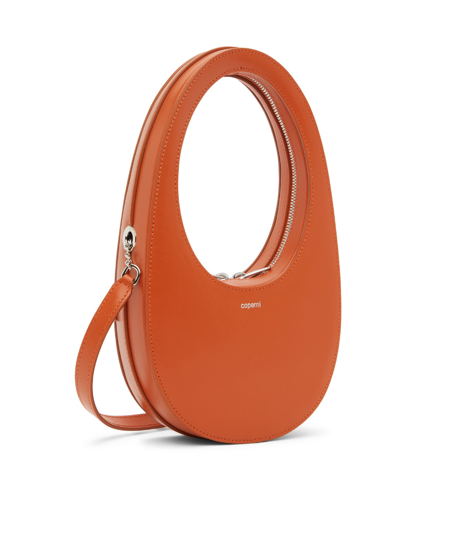 Coperni Logo Mini Shoulder Bag In Brown