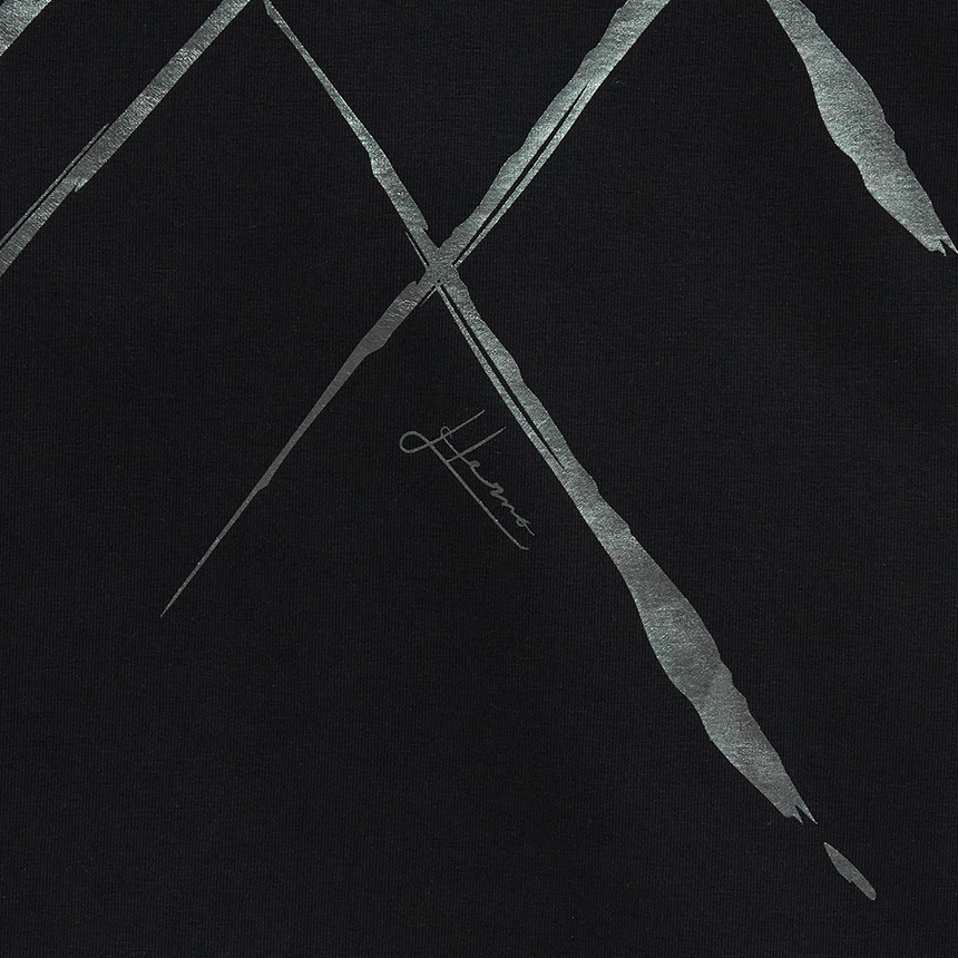 Herno Round Neck Short Sleeve T-shirt In Black