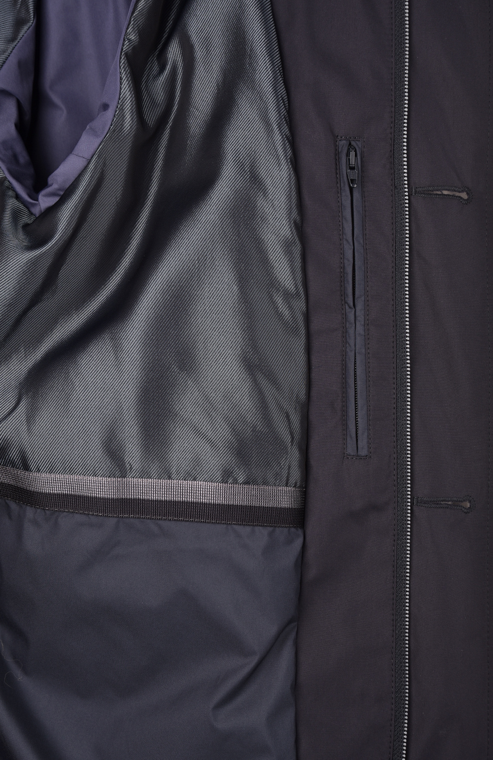 Herno Gore-tex Paclite Laminar Raincoat In Black