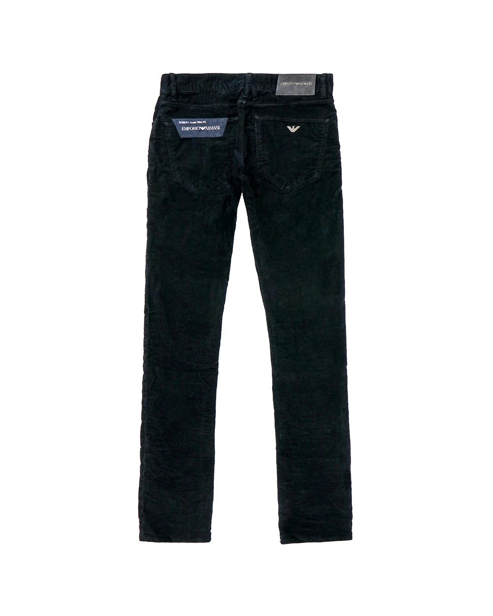 Emporio Armani Straight-leg Jeans In Black