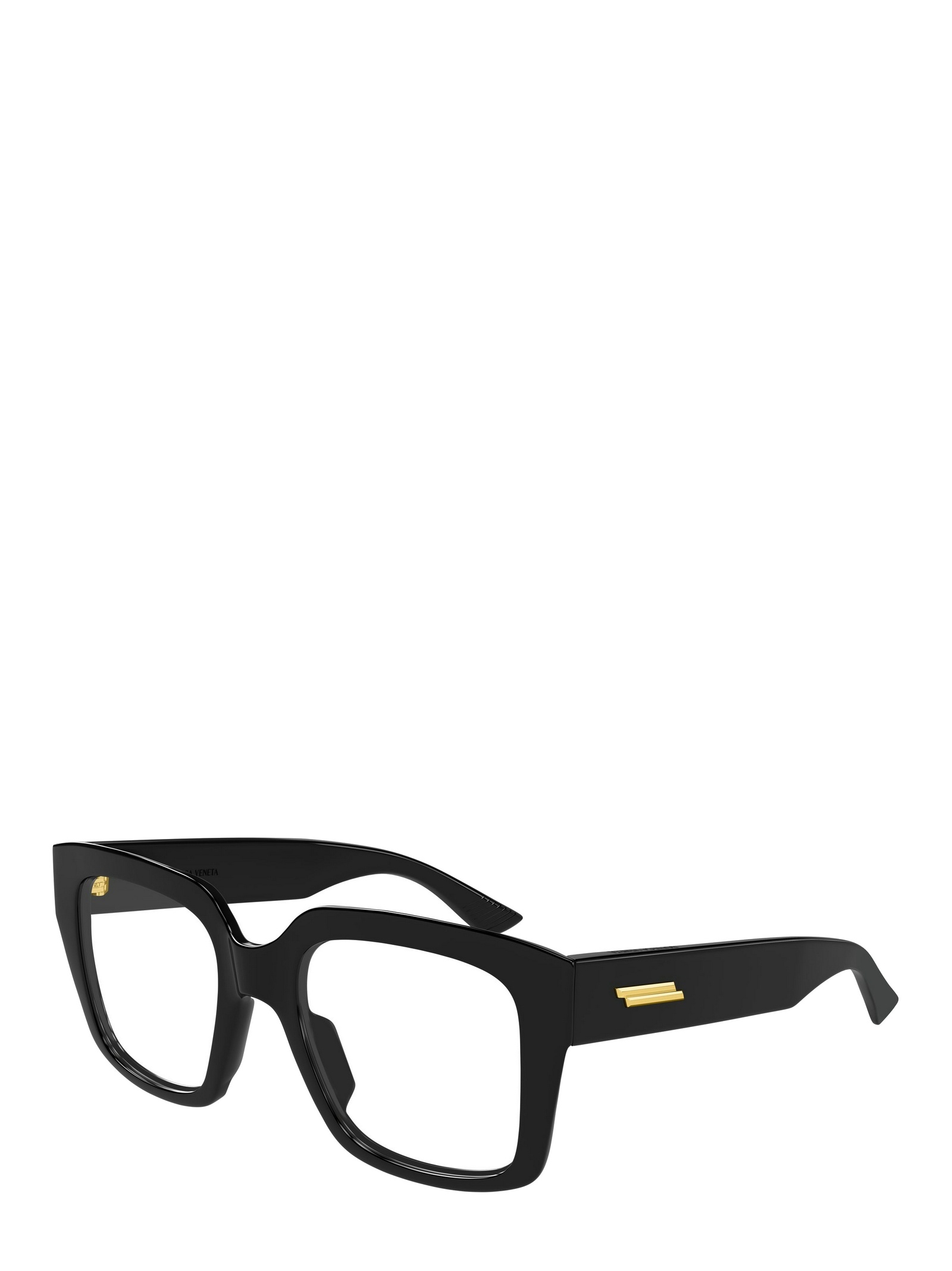 Bottega Veneta Eyewear Square Frame Glasses In Black