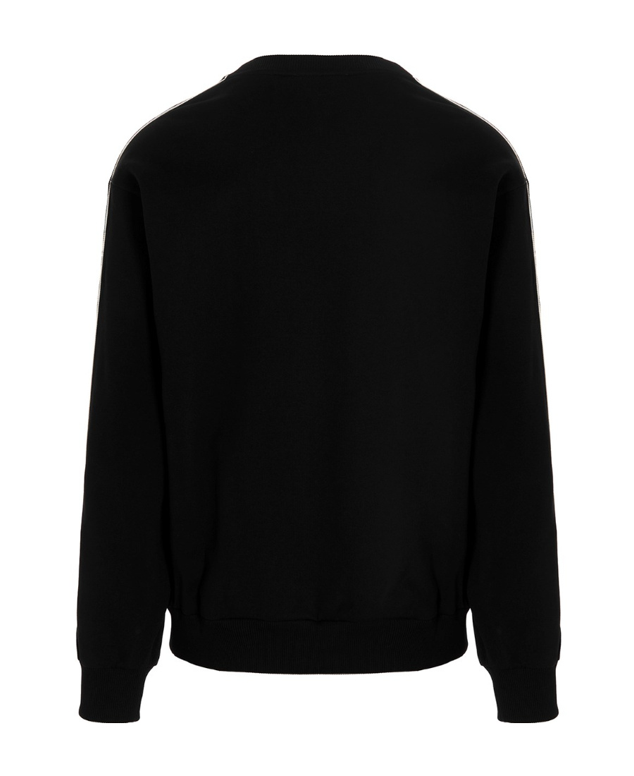 Dolce & Gabbana Dg-tape Sweatshirt In Black