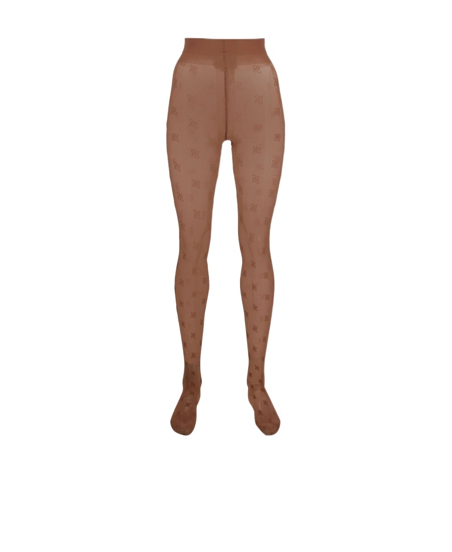 Fendi Ff Karligraphy-embroidered Tights