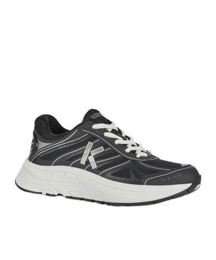 Kenzo Low Top Sneakers With Chunky Rubber Sole In Black