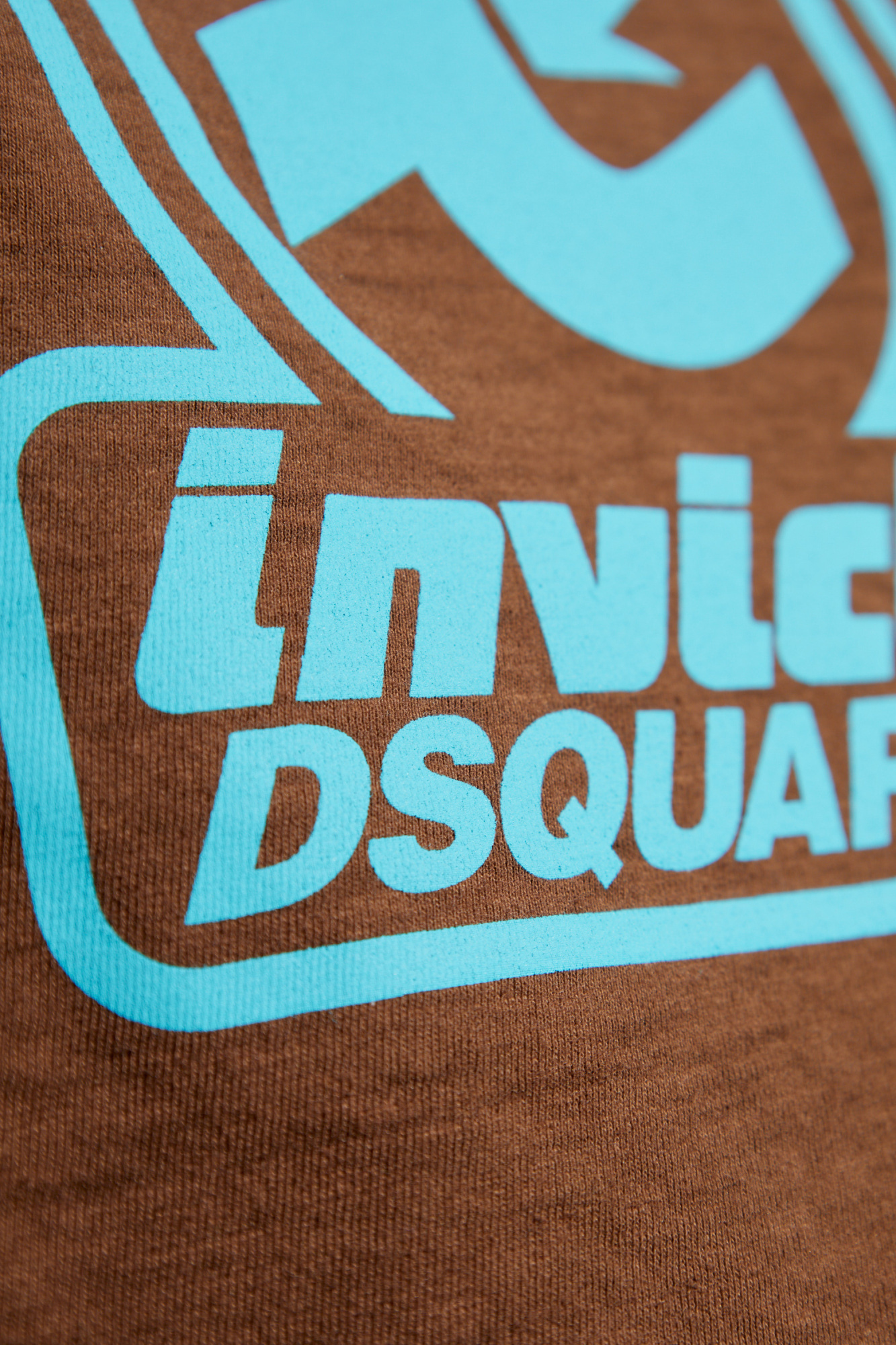 Dsquared2 Printed T-shirt In Brown
