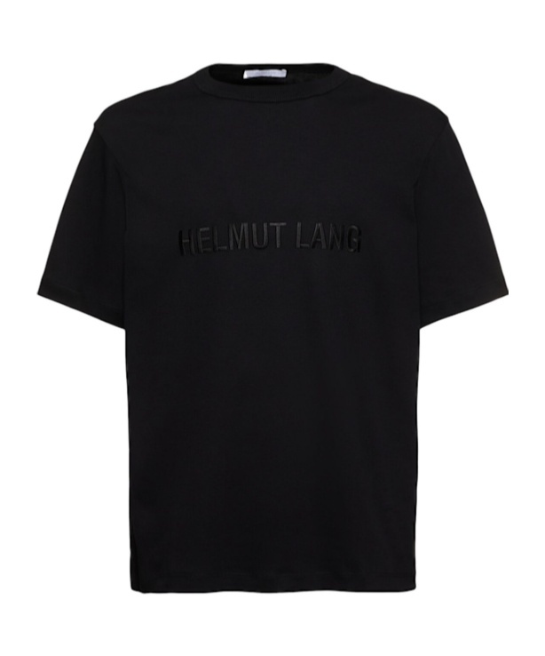 Helmut Lang Short-sleeve T-shirt With Embossed Logo