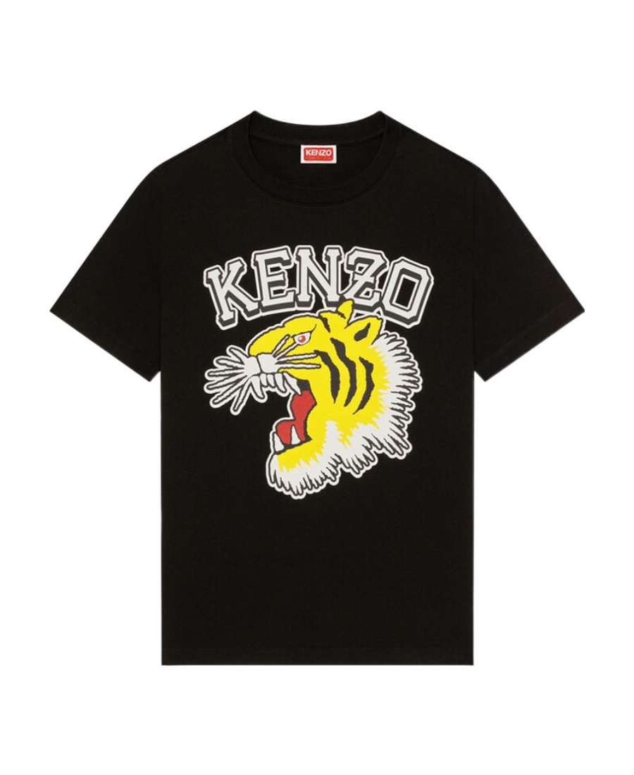 Kenzo Paris Varsity Jungle T T-shirt In Black
