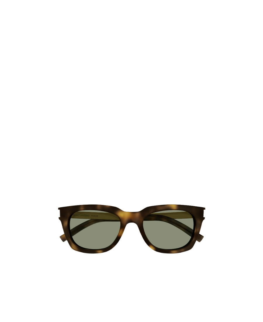 Saint Laurent Sl 582 Square-frame Sunglasses In Gray