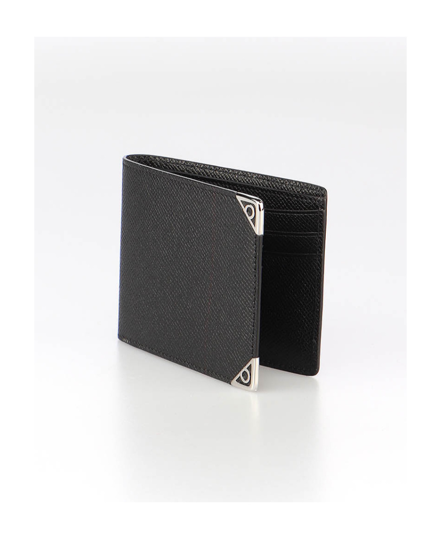 Ferragamo Embellished Wallet In Black