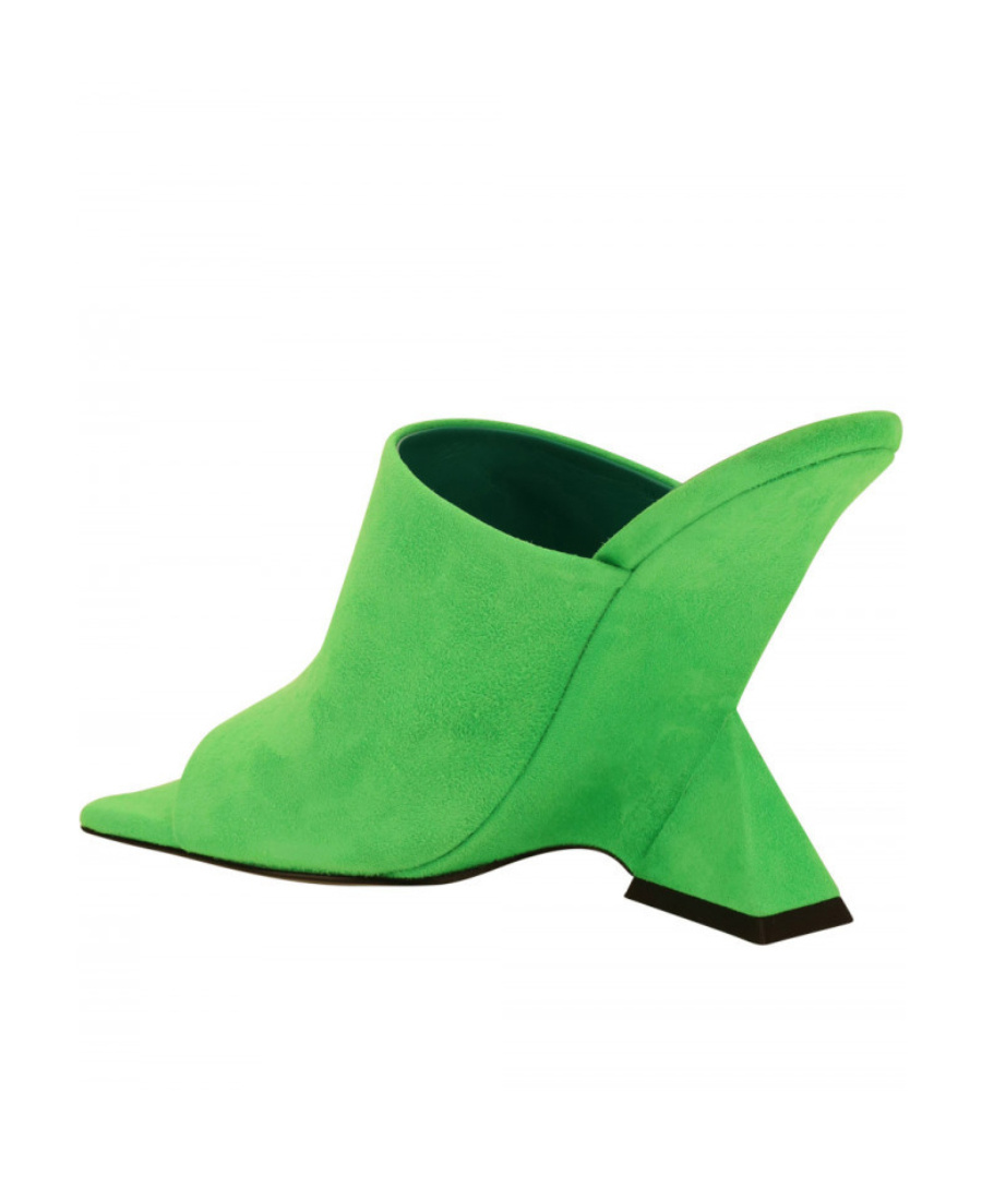 Attico Cheope Sandals In Green