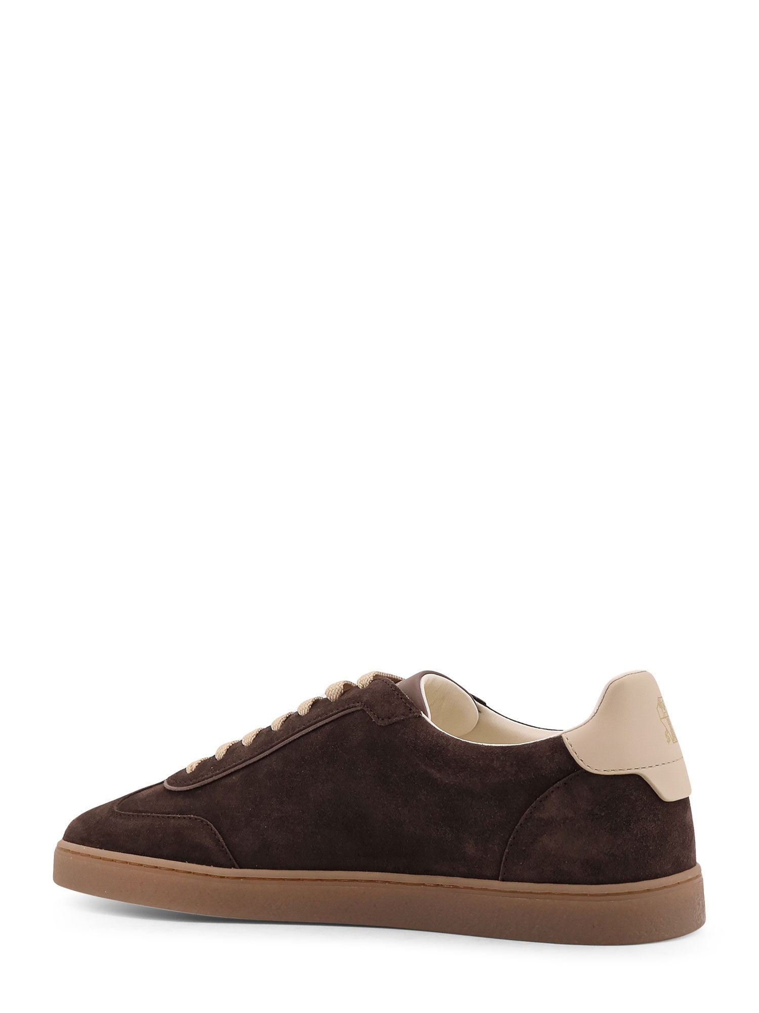 Brunello Cucinelli Men Suede Leather Sneakers In Multi