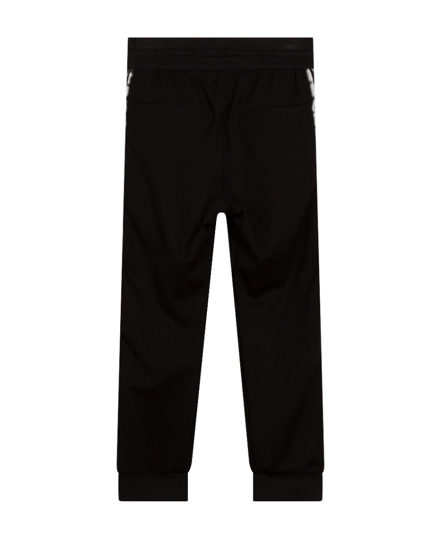 Givenchy Logo-tape Detail Sweatpants In Black