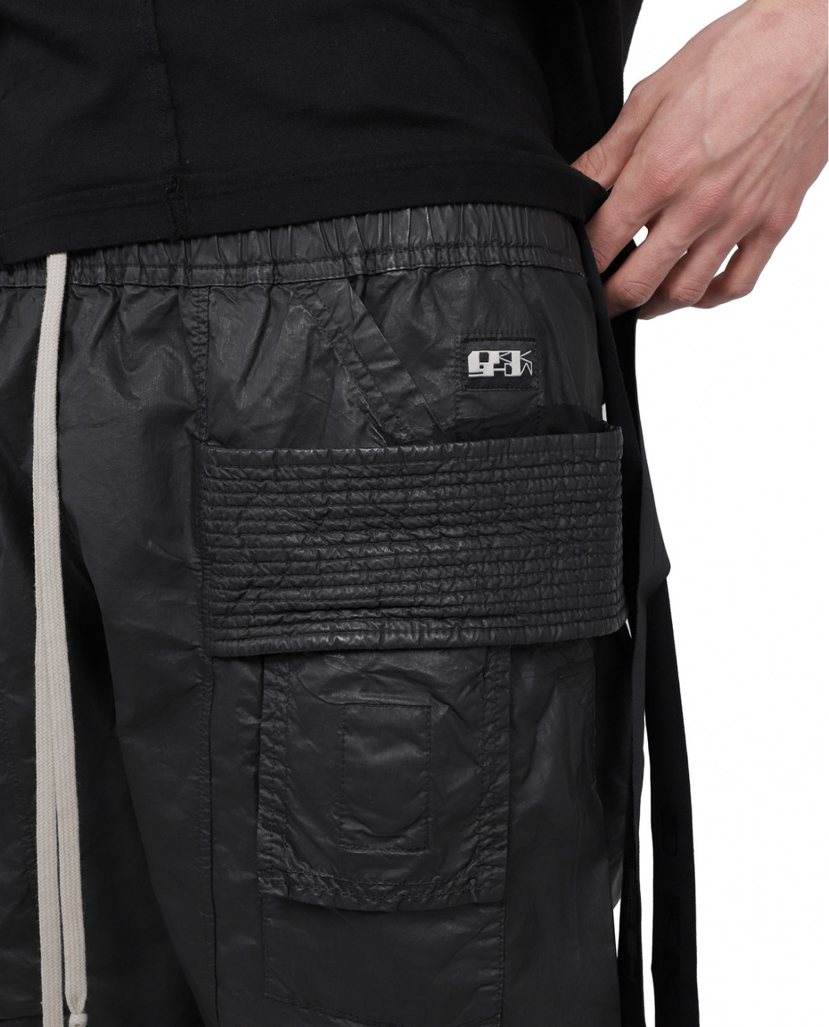 Rick Owens Drkshdw Phlegethon Straight-leg Trousers In Black
