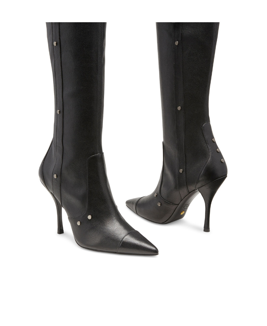 Stuart Weitzman Pointed-toe Pump Boots