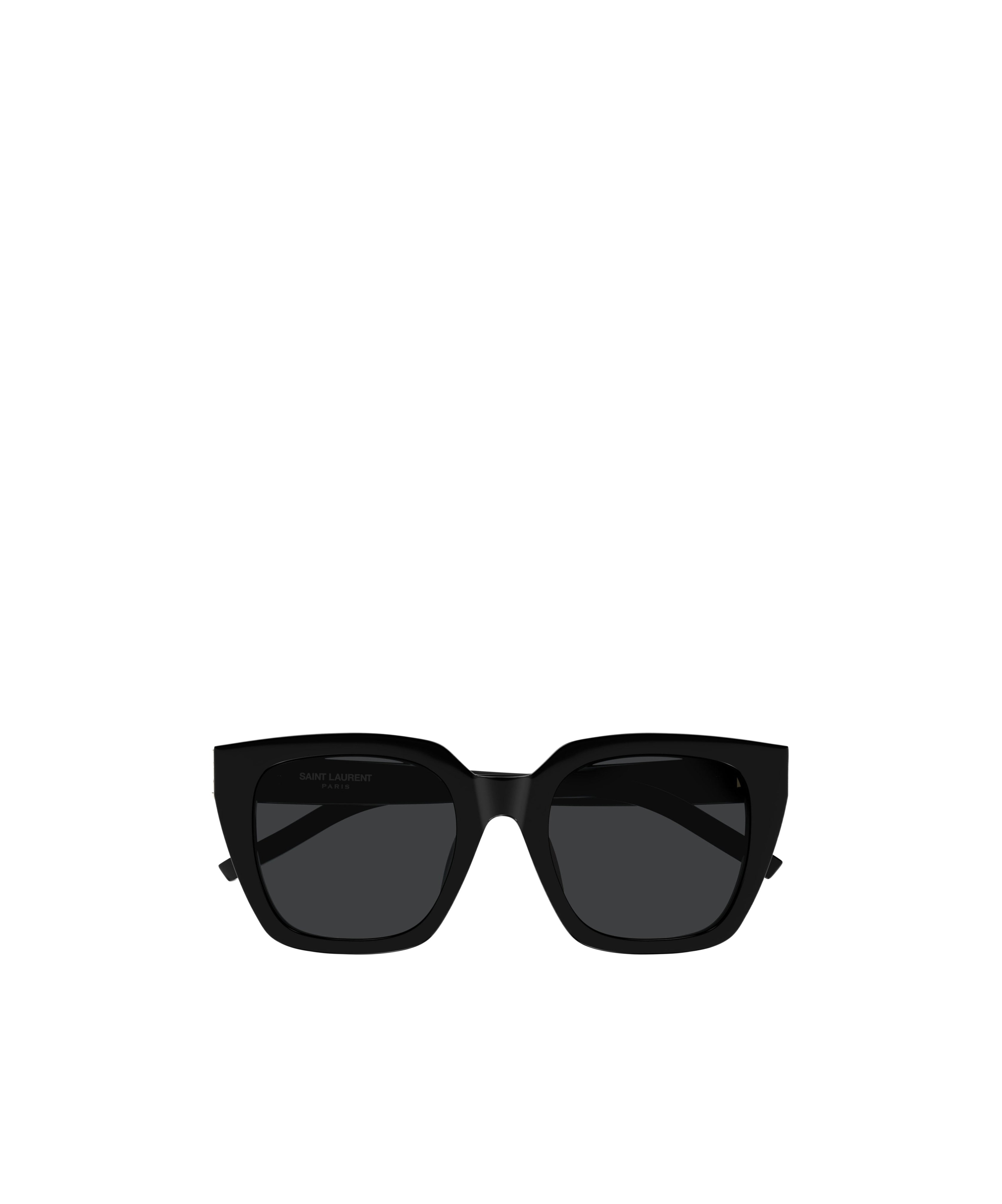 Shop Saint Laurent Sl M143 Sunglasses In Black