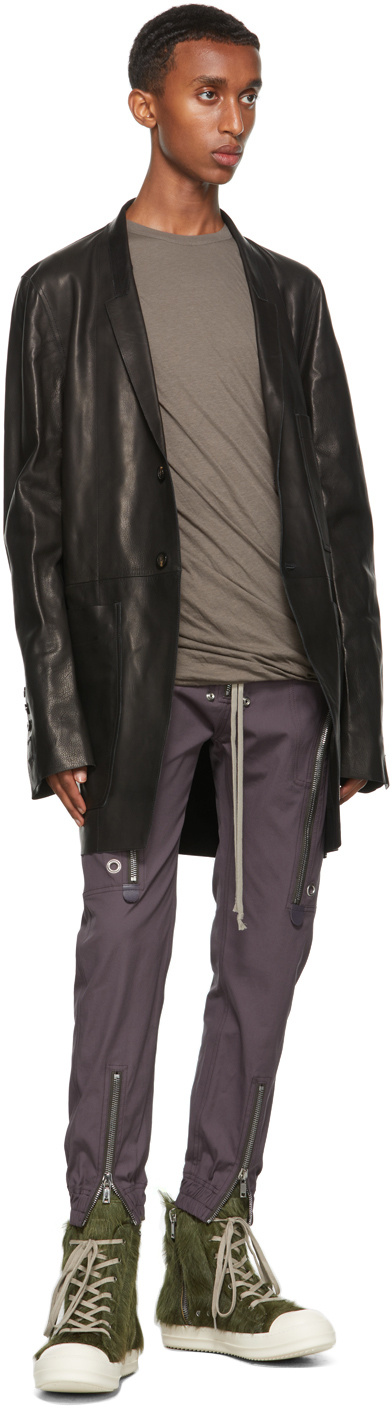 Rick Owens Bauhaus Overalls Casual Pants In Black